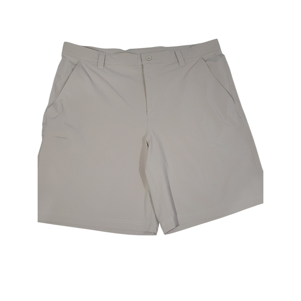 Columbia PFG Shorts Men Size 40 Tan Performance Fishing Gear Stretch Lightweight